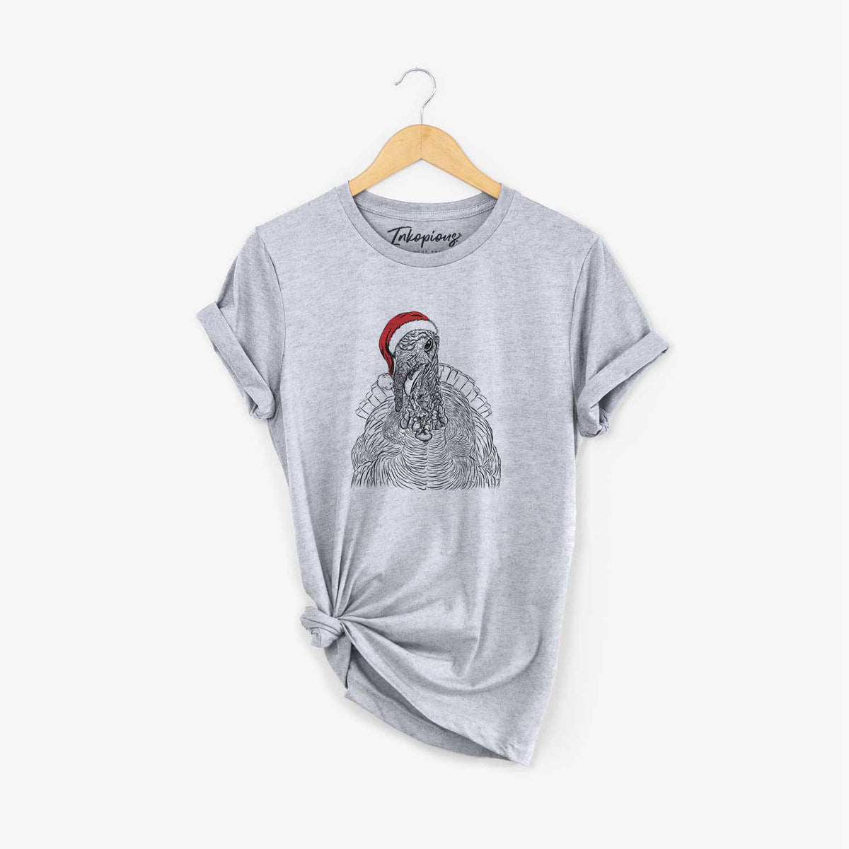 Santa Brady the Turkey - Unisex Crewneck