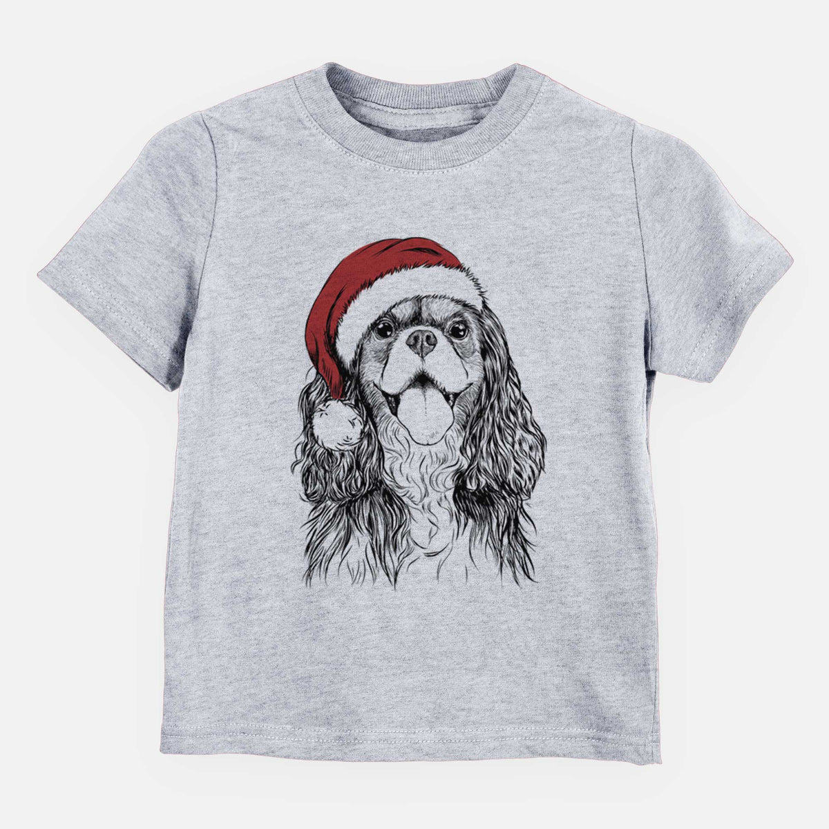 Santa Brandy the Cavalier King Charles Spaniel - Kids/Youth/Toddler Shirt