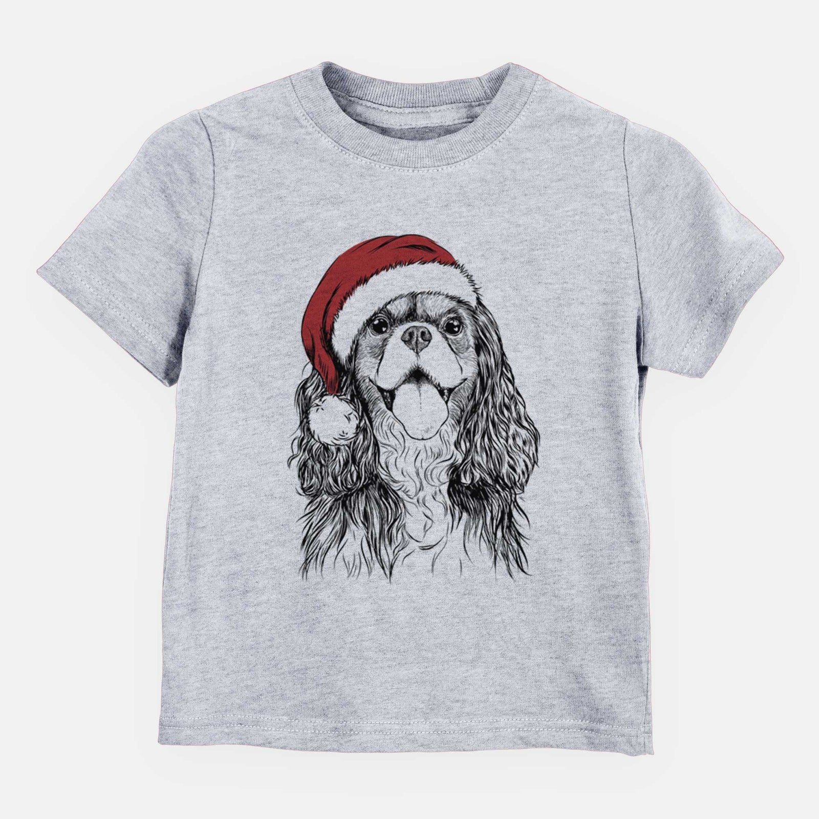 Santa Brandy the Cavalier King Charles Spaniel - Kids/Youth/Toddler Shirt
