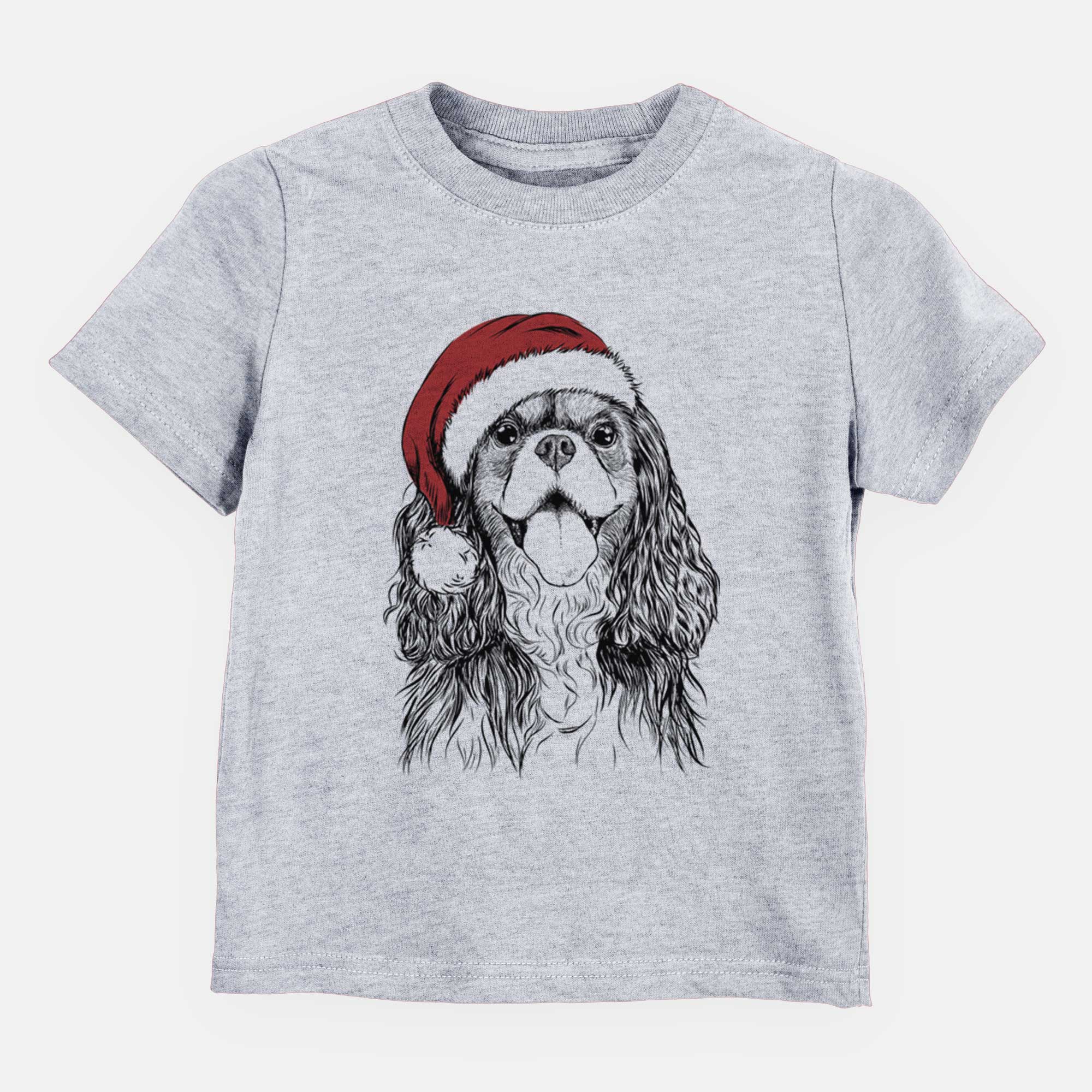 Santa Brandy the Cavalier King Charles Spaniel - Kids/Youth/Toddler Shirt