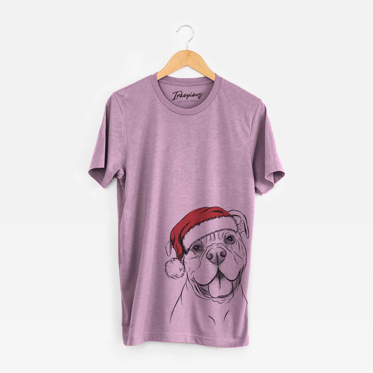 Santa Bravo the Bulldog Mix - Unisex Crewneck