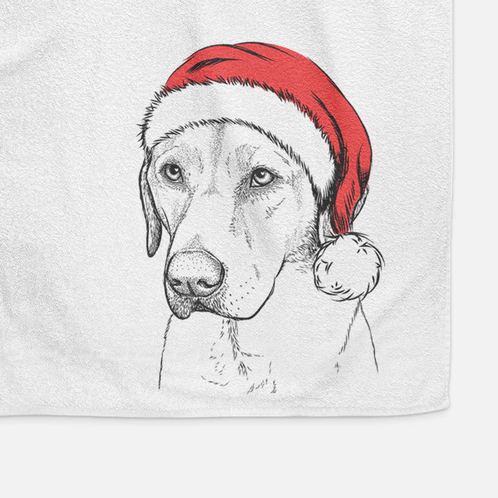 Braxton the Yellow Lab Decorative Hand Towel