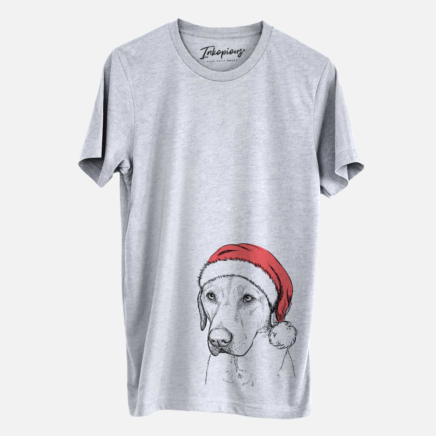 Santa Braxton the Yellow Lab - Unisex Crewneck