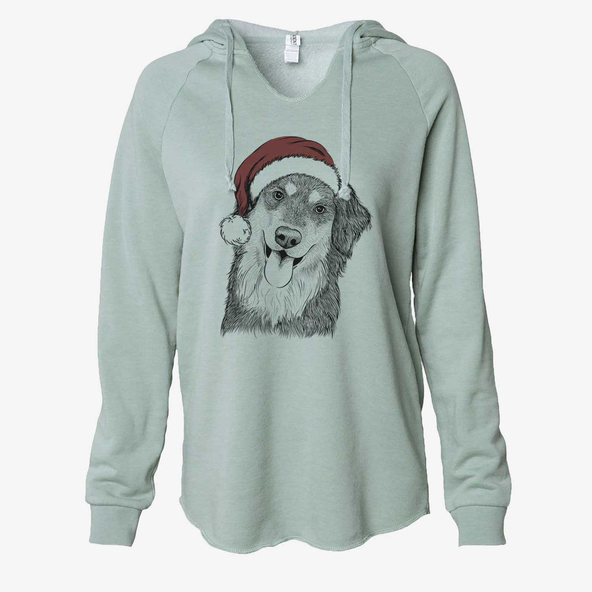Brodie the Golden Aussie - Cali Wave Hooded Sweatshirt