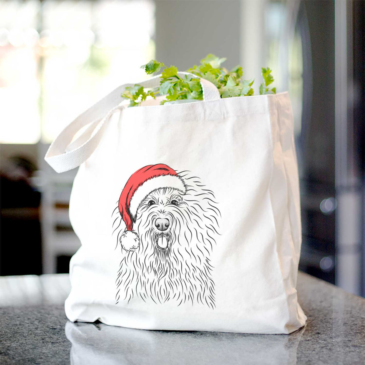 Brody the Old English Sheepdog - Tote Bag