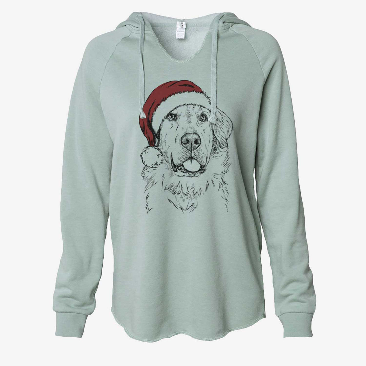 Brophy the Great Pyrenees - Cali Wave Hooded Sweatshirt