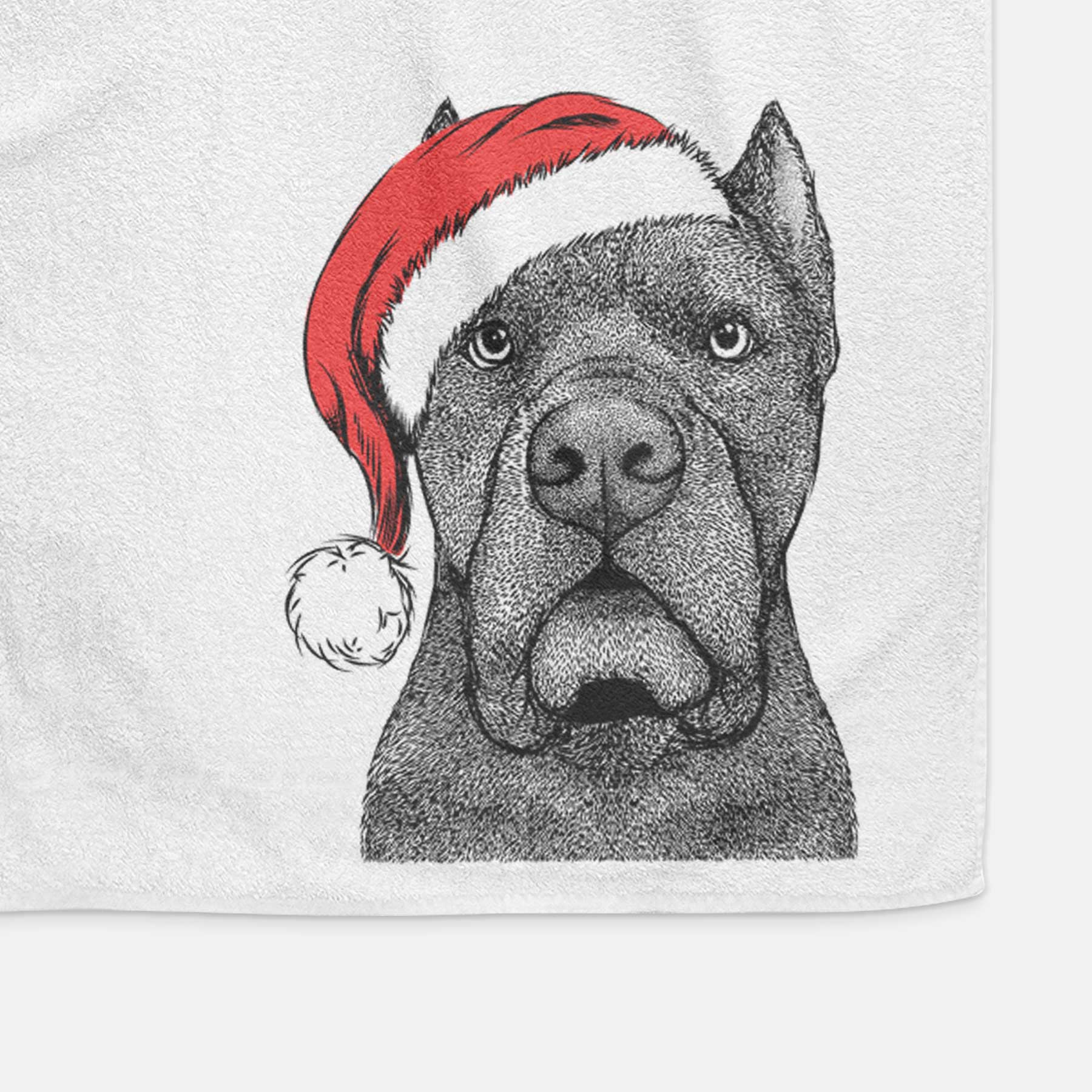 Bruno the Cane Corso Decorative Hand Towel