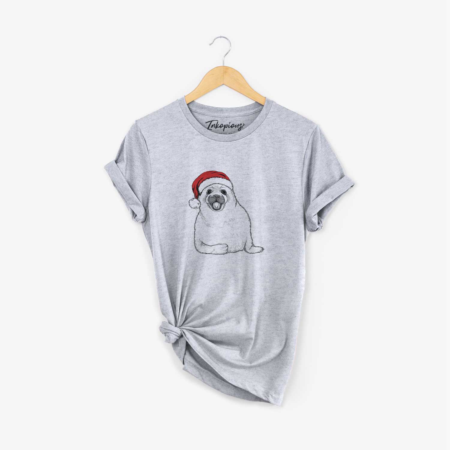 Santa Bub the Harp Seal - Unisex Crewneck