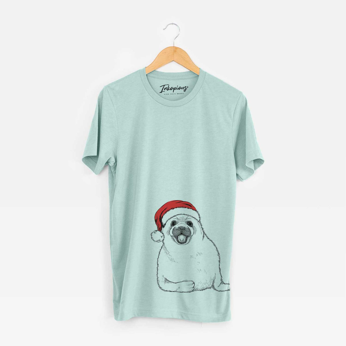 Santa Bub the Harp Seal - Unisex Crewneck