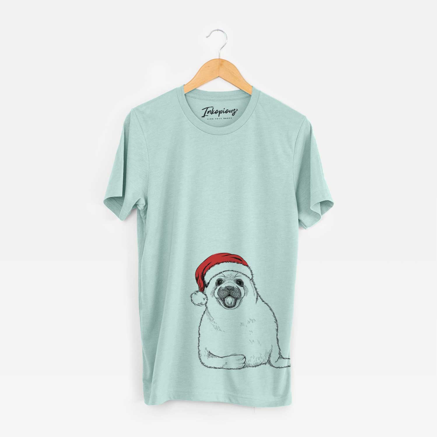 Santa Bub the Harp Seal - Unisex Crewneck