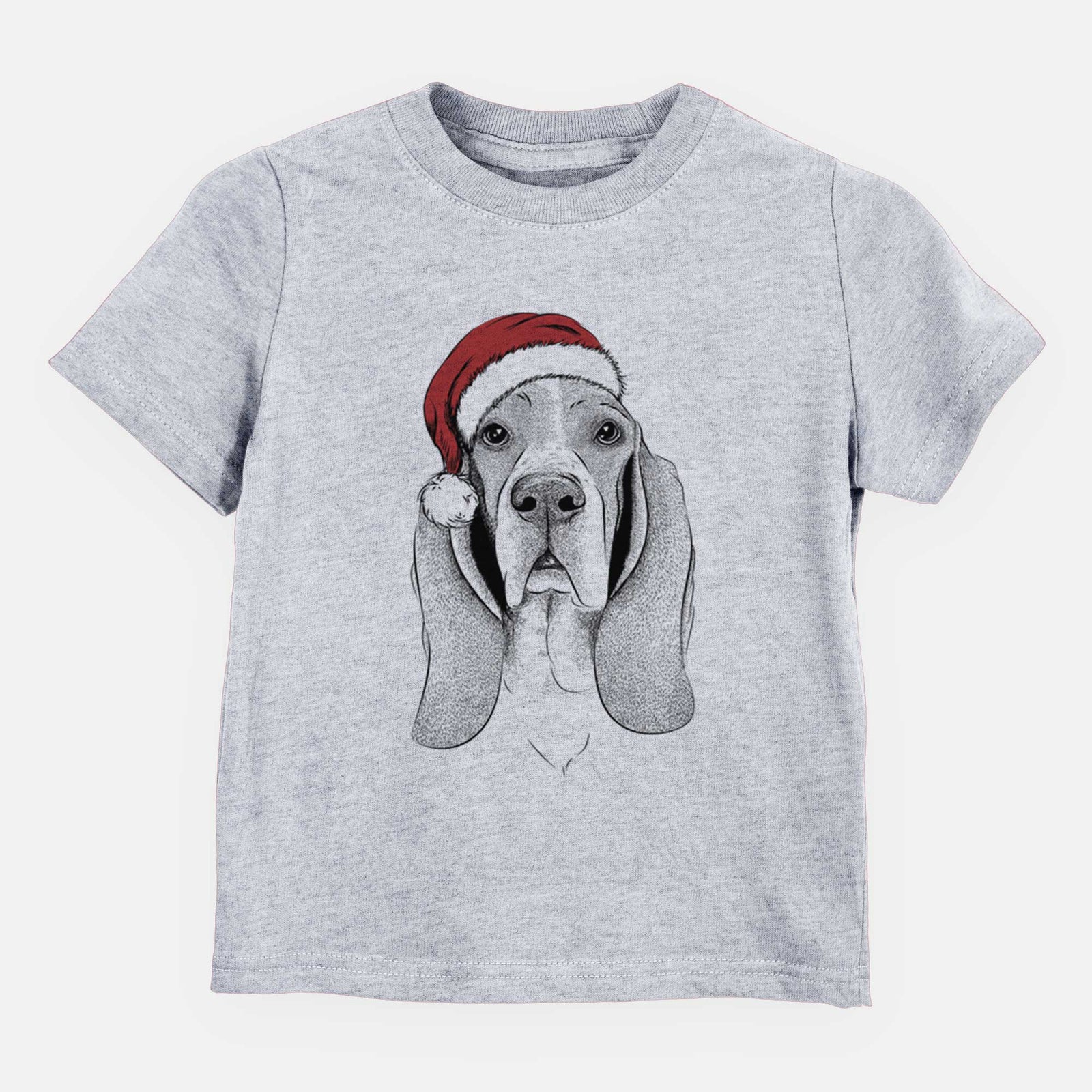 Santa Buckley the Basset Hound - Kids/Youth/Toddler Shirt