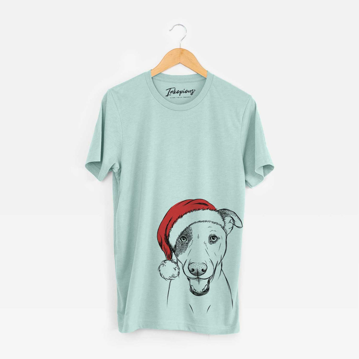 Santa Bucky the Mixed Breed - Unisex Crewneck