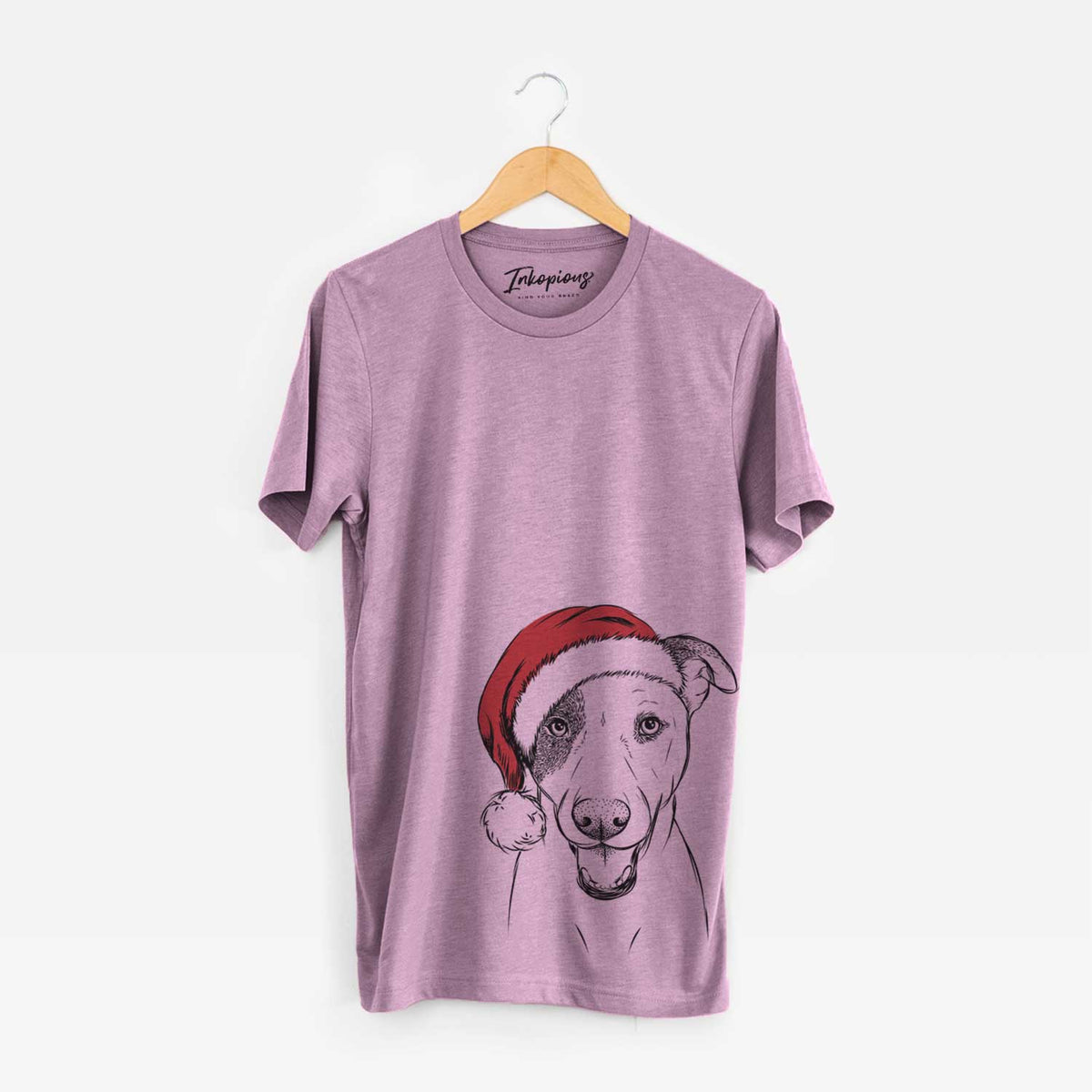 Santa Bucky the Mixed Breed - Unisex Crewneck