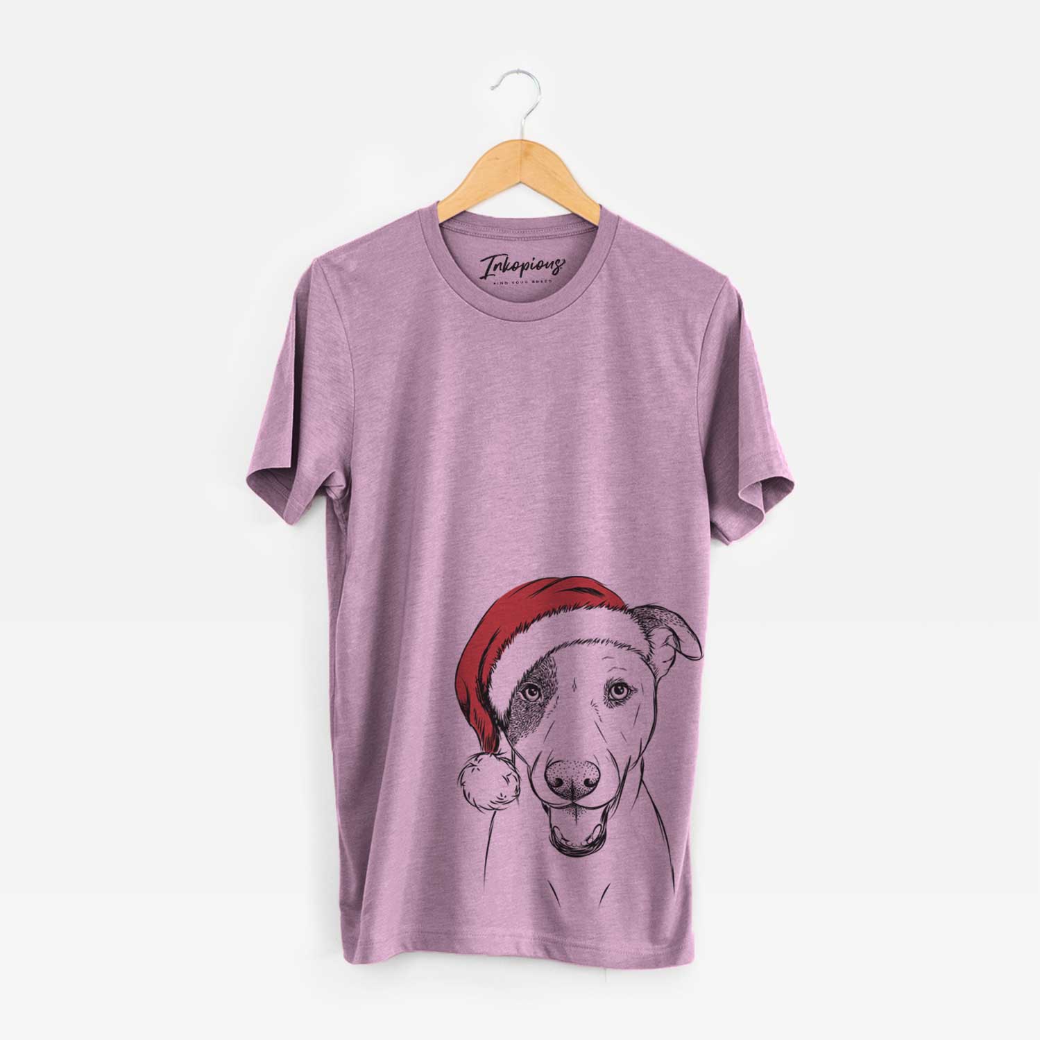 Santa Bucky the Mixed Breed - Unisex Crewneck