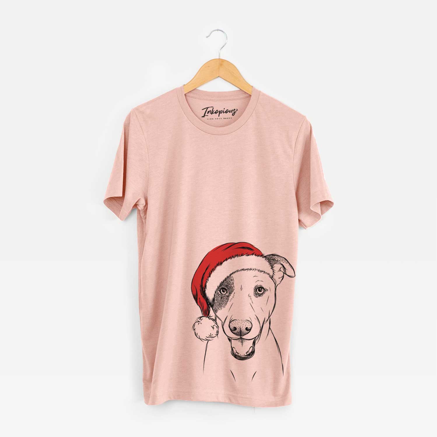 Santa Bucky the Mixed Breed - Unisex Crewneck