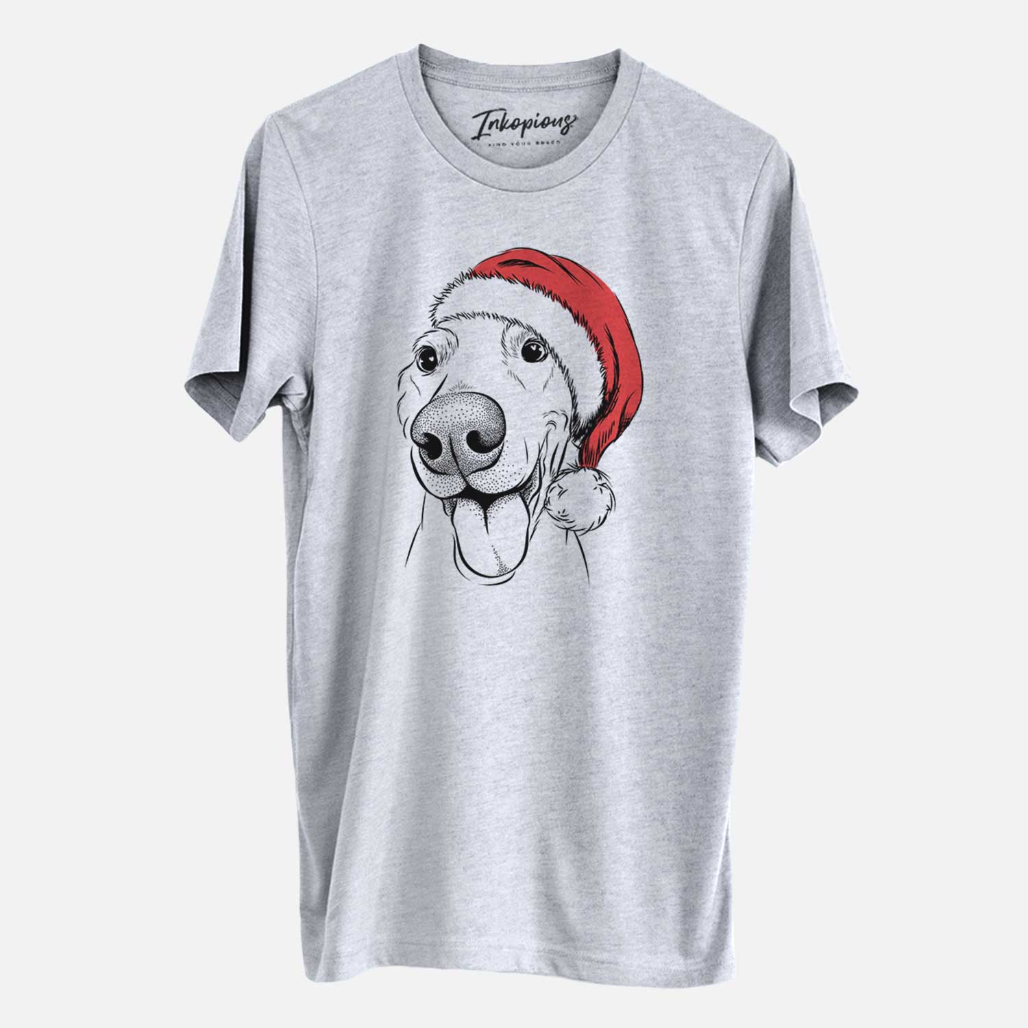 Santa Buddy the Buddy the Sato / American Village Dog - Unisex Crewneck