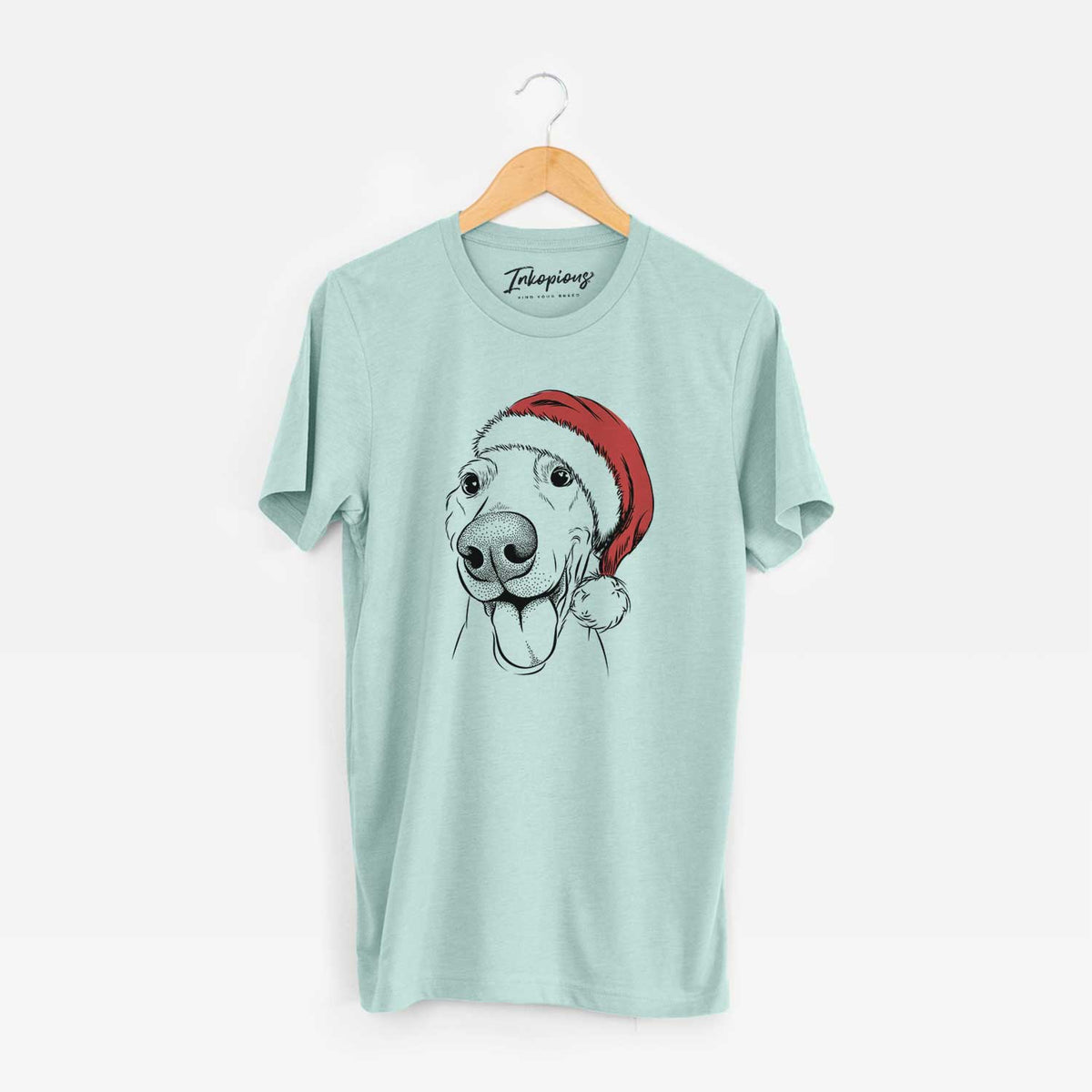 Santa Buddy the Buddy the Sato / American Village Dog - Unisex Crewneck