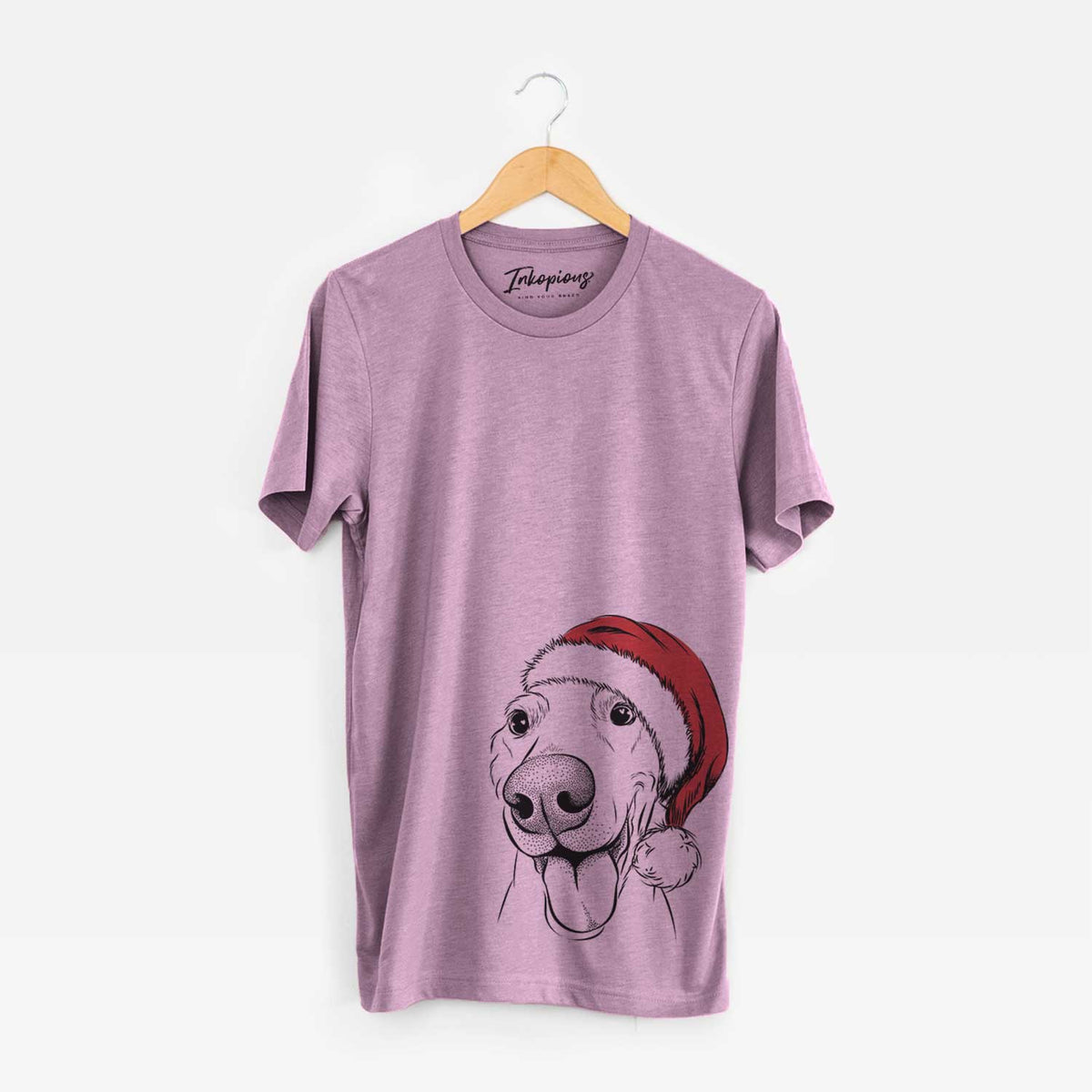 Santa Buddy the Buddy the Sato / American Village Dog - Unisex Crewneck