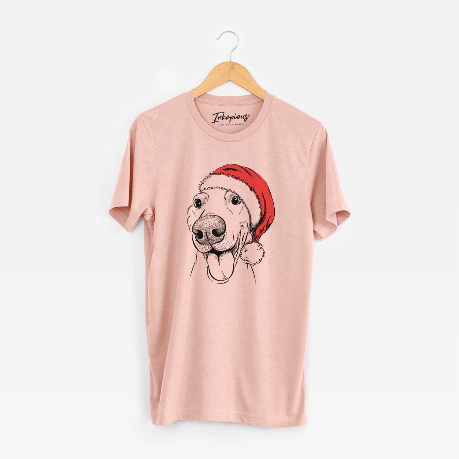 Santa Buddy the Buddy the Sato / American Village Dog - Unisex Crewneck