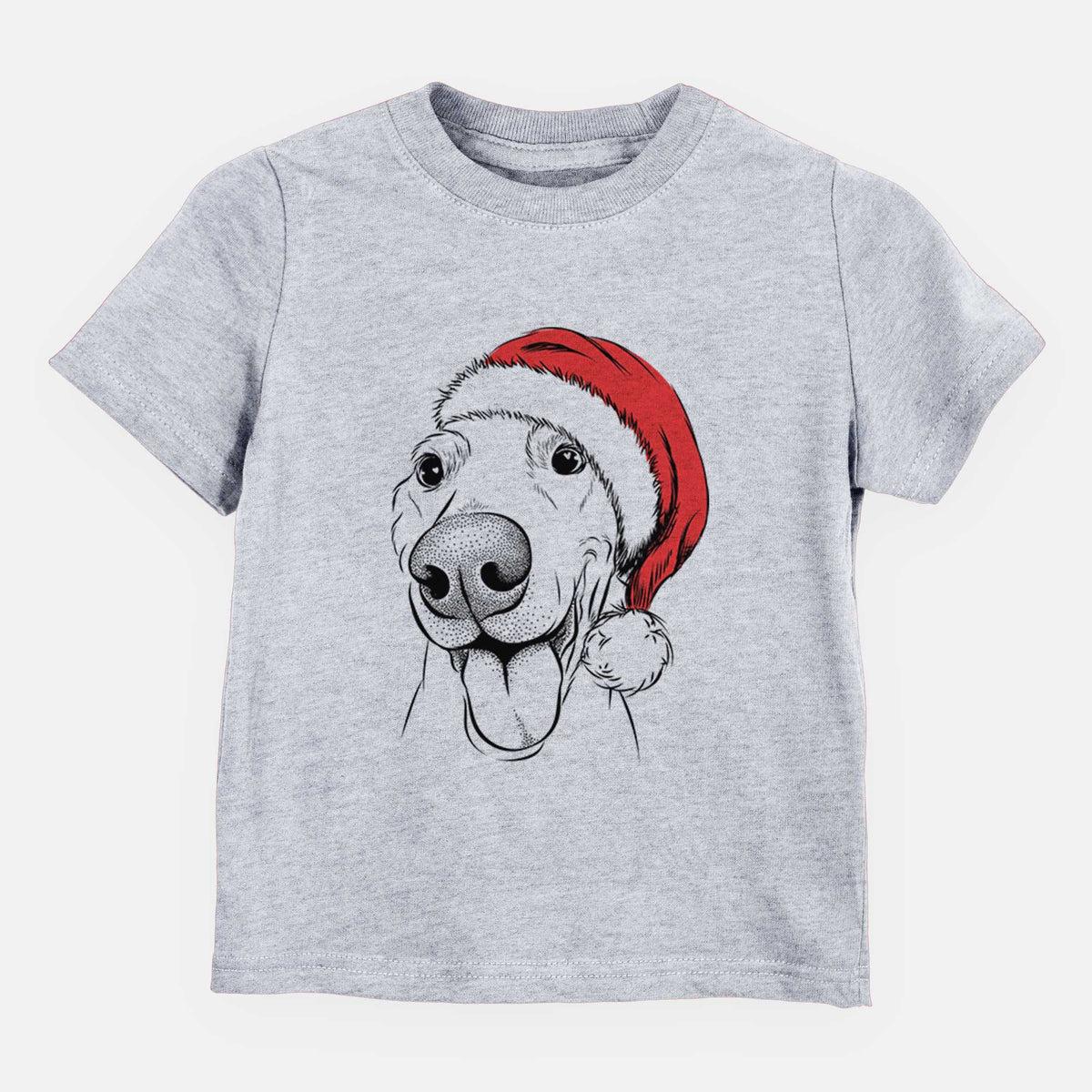 Santa Buddy the Buddy the Sato / American Village Dog - Kids/Youth/Toddler Shirt