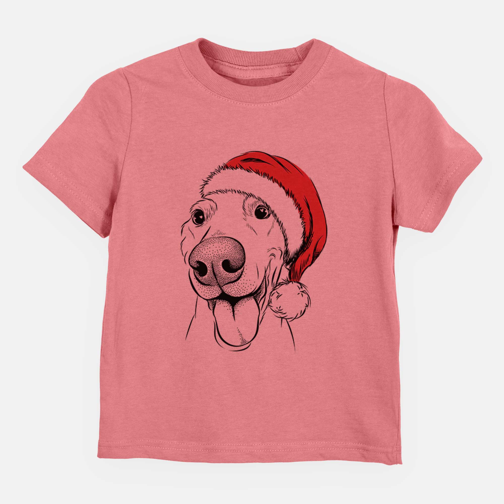 Santa Buddy the Buddy the Sato / American Village Dog - Kids/Youth/Toddler Shirt