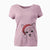 Santa Buggy the Chihuahua - Women's V-neck Shirt