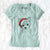 Santa Buggy the Chihuahua - Women's V-neck Shirt