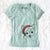 Santa Buggy the Chihuahua - Women's V-neck Shirt