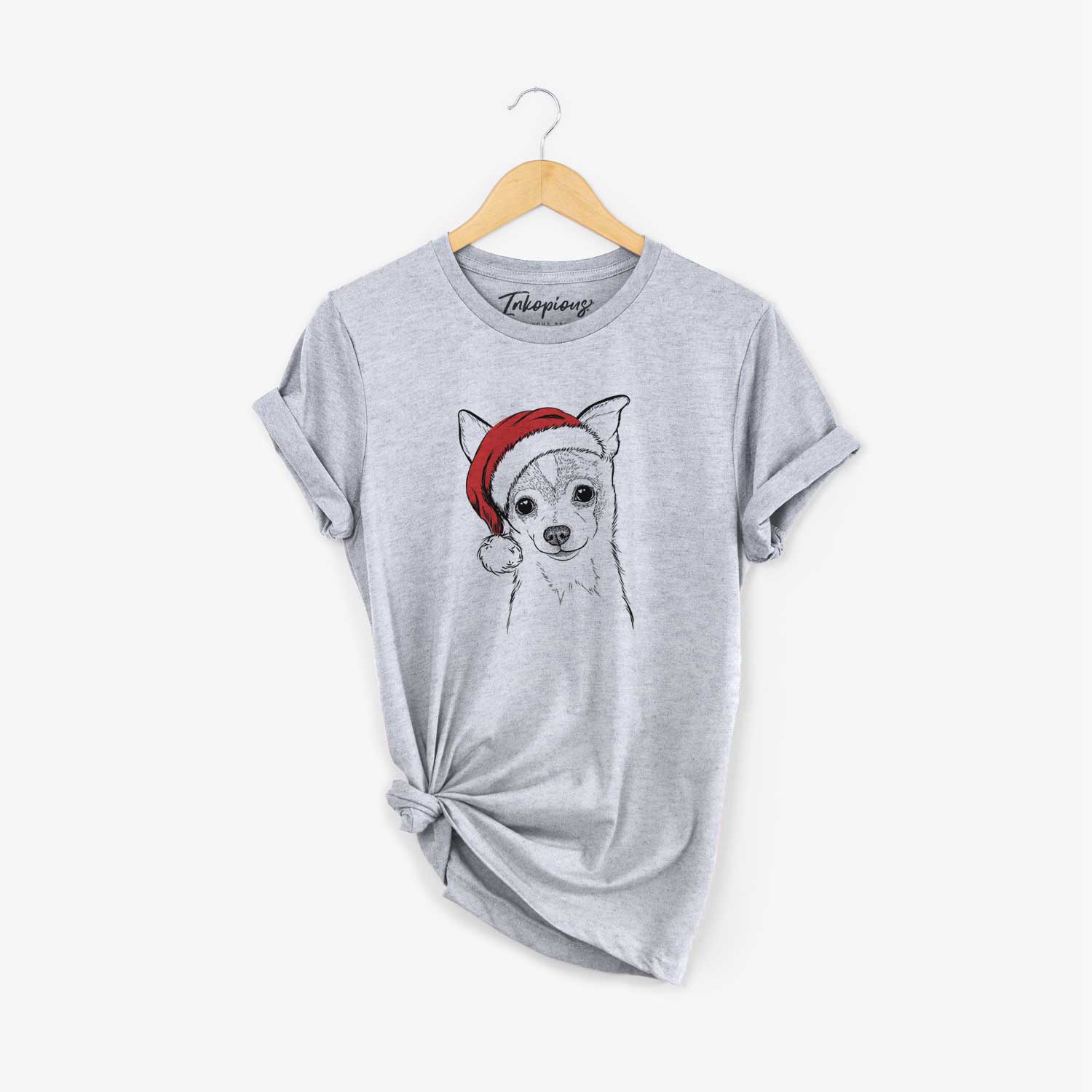 Santa Buggy the Chihuahua - Unisex Crewneck