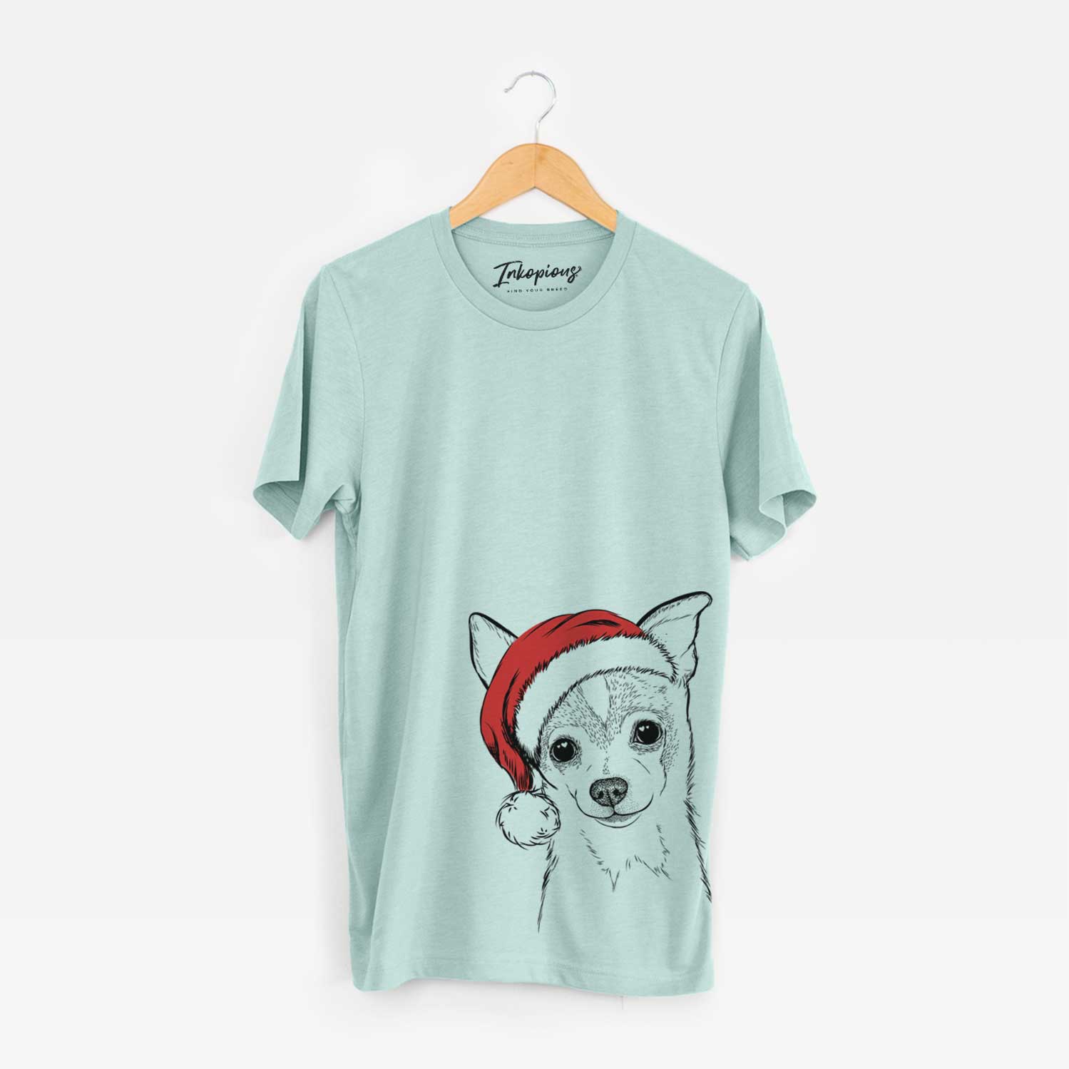 Santa Buggy the Chihuahua - Unisex Crewneck