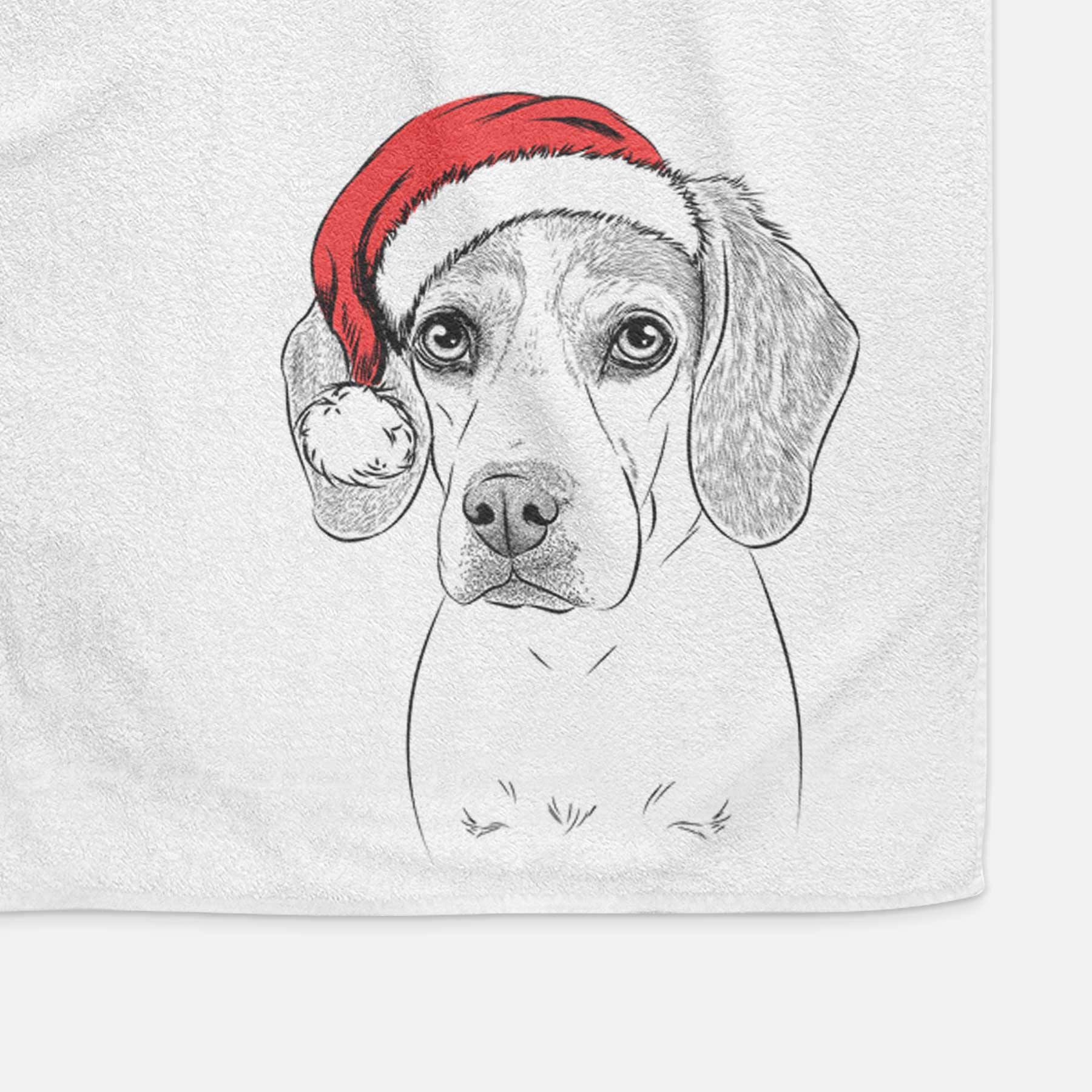 Bumbee the Beagle Decorative Hand Towel