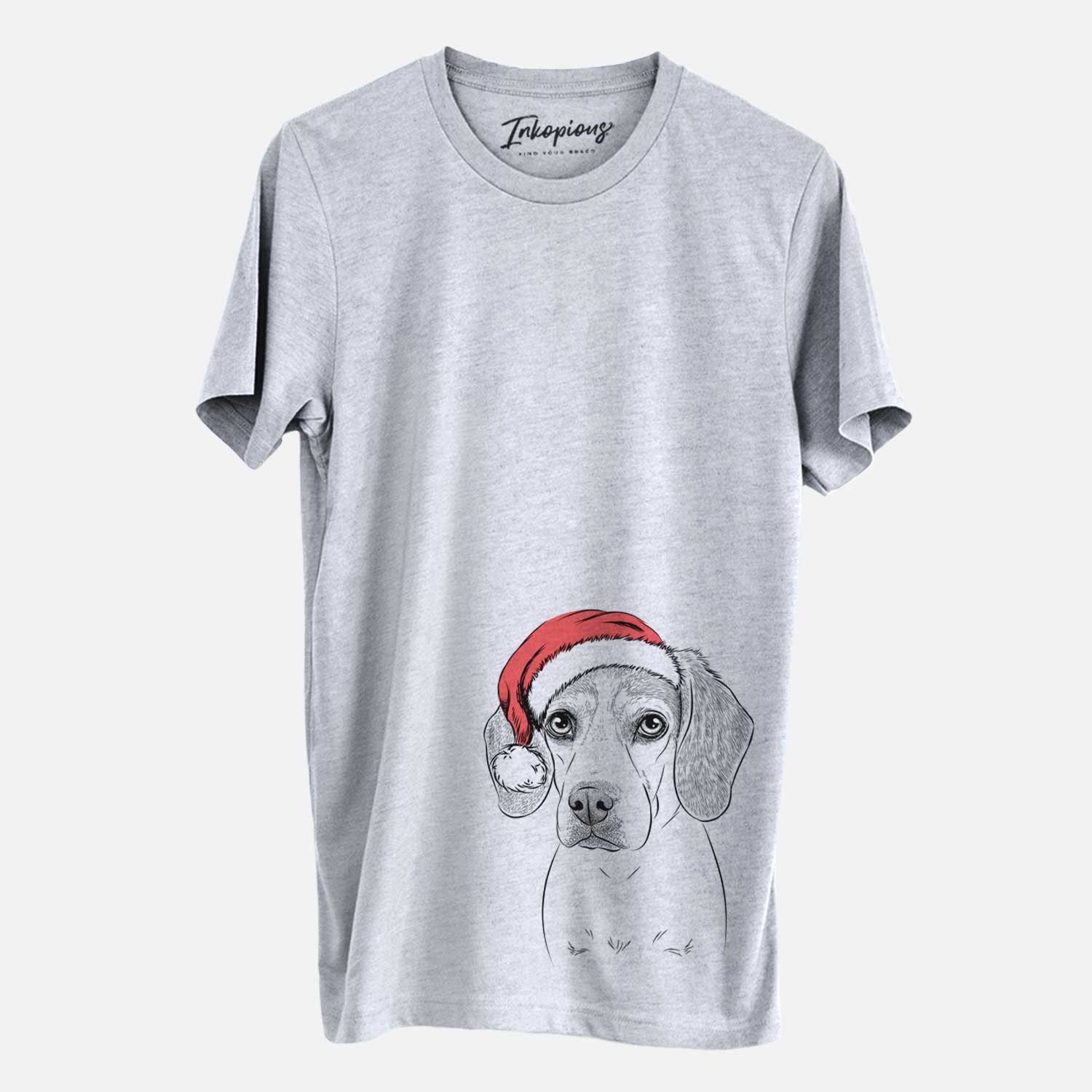 Santa Bumbee the Beagle - Unisex Crewneck