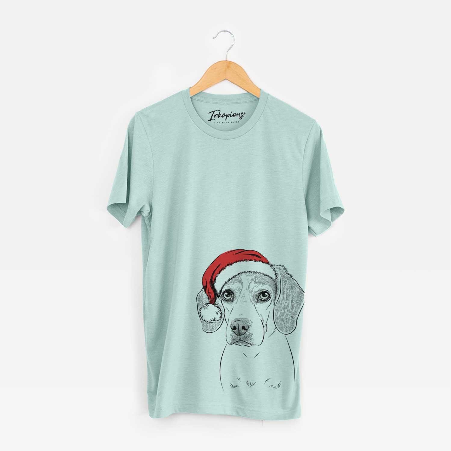 Santa Bumbee the Beagle - Unisex Crewneck
