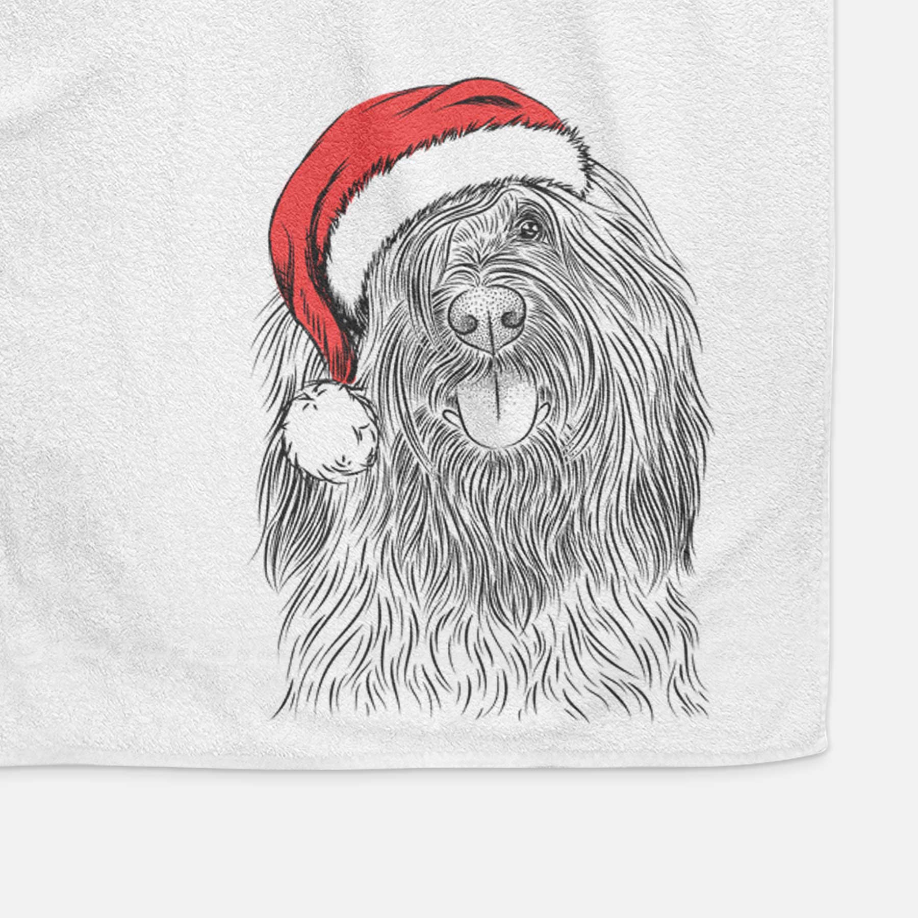 Bundy the Briard Decorative Hand Towel