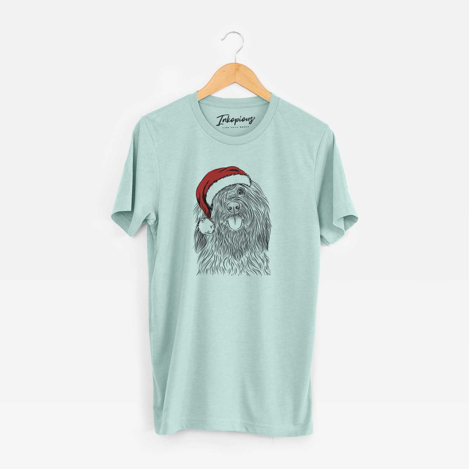 Santa Bundy the Briard - Unisex Crewneck