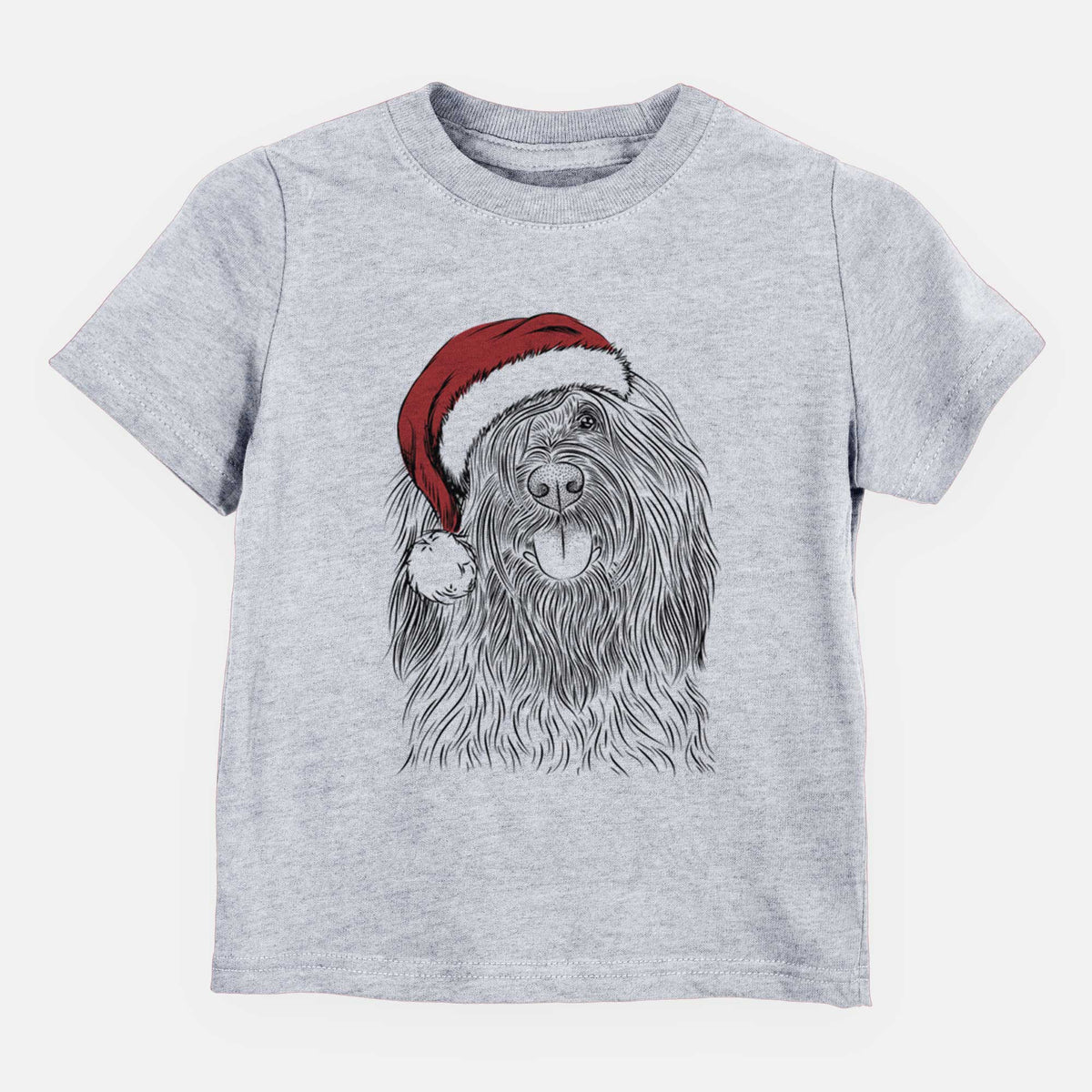 Santa Bundy the Briard - Kids/Youth/Toddler Shirt