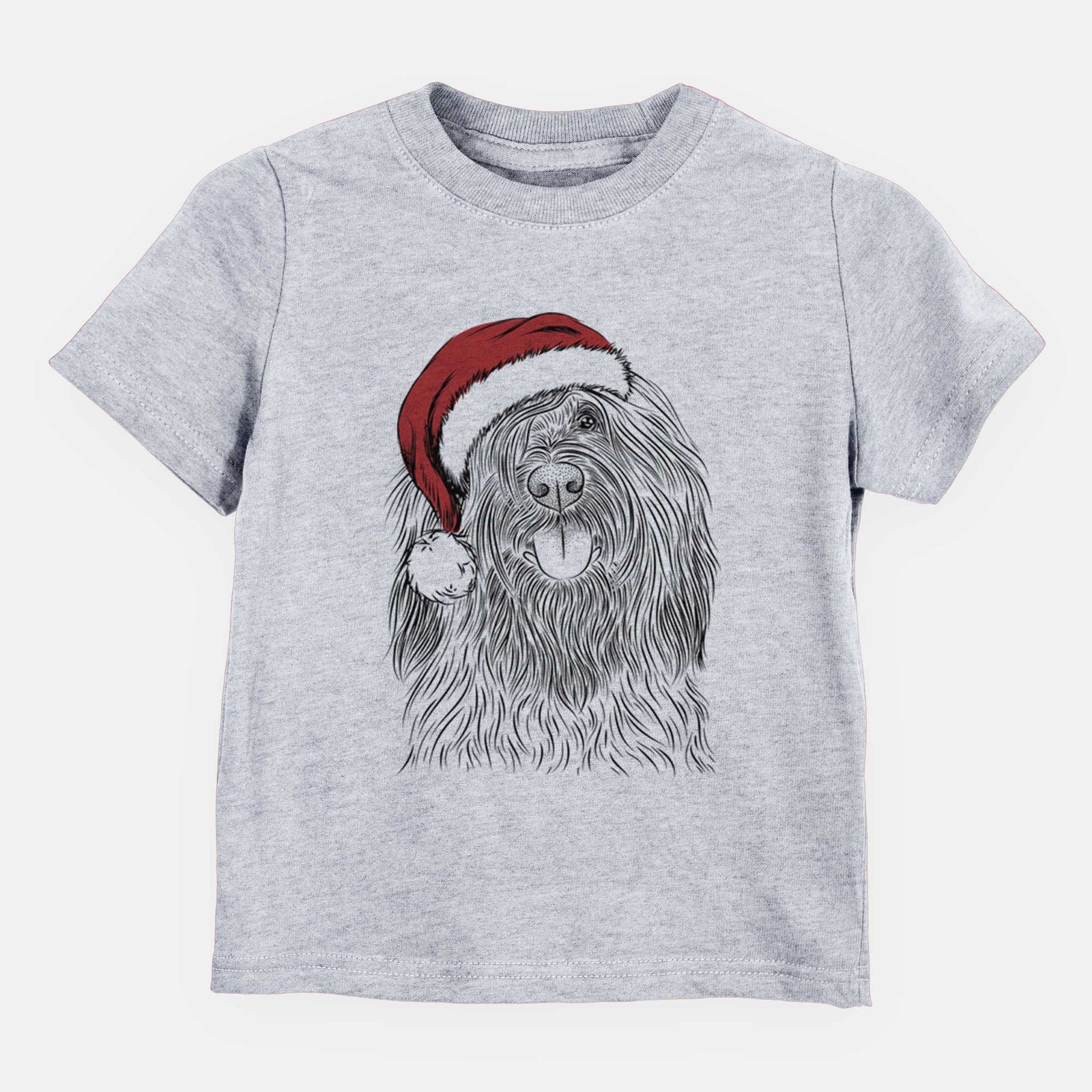 Santa Bundy the Briard - Kids/Youth/Toddler Shirt
