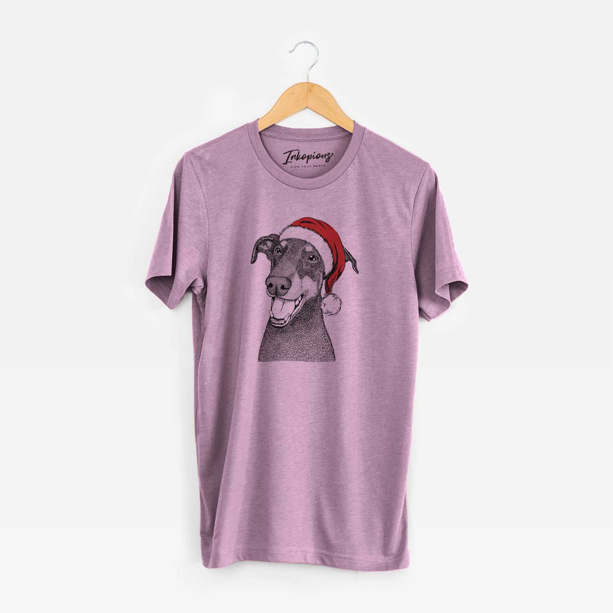 Santa Bunnie the Doberman Pinscher - Unisex Crewneck