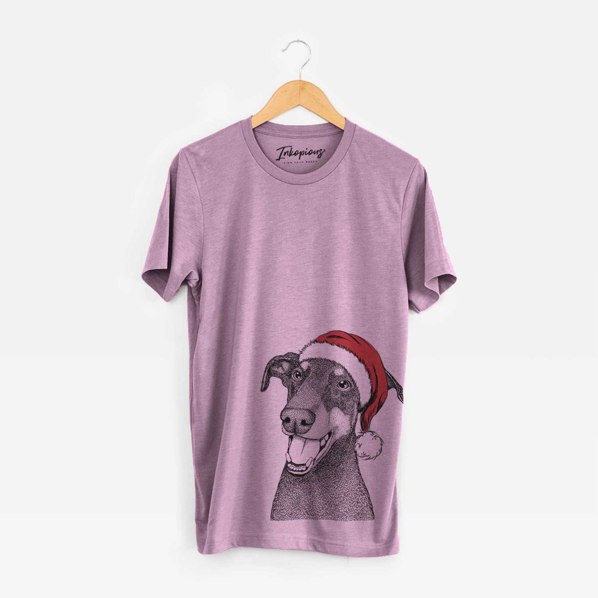 Santa Bunnie the Doberman Pinscher - Unisex Crewneck