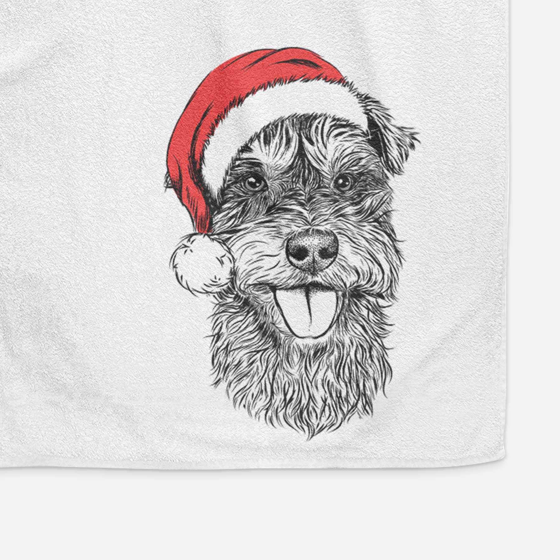 Buster the Schnoodle Decorative Hand Towel