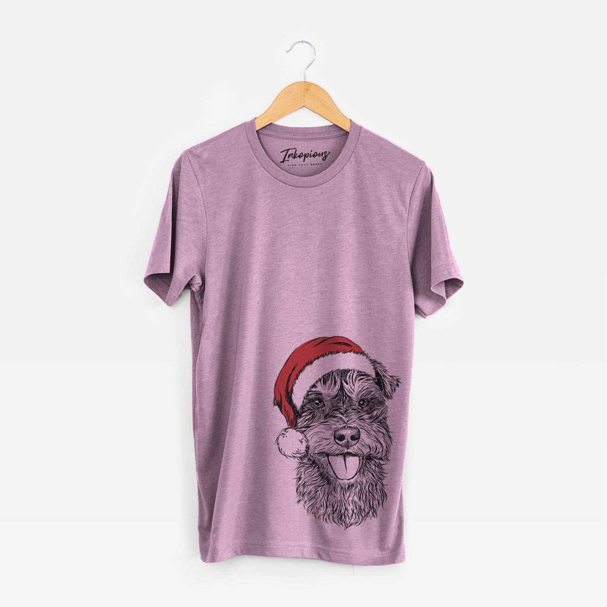 Santa Buster the Schnoodle - Unisex Crewneck