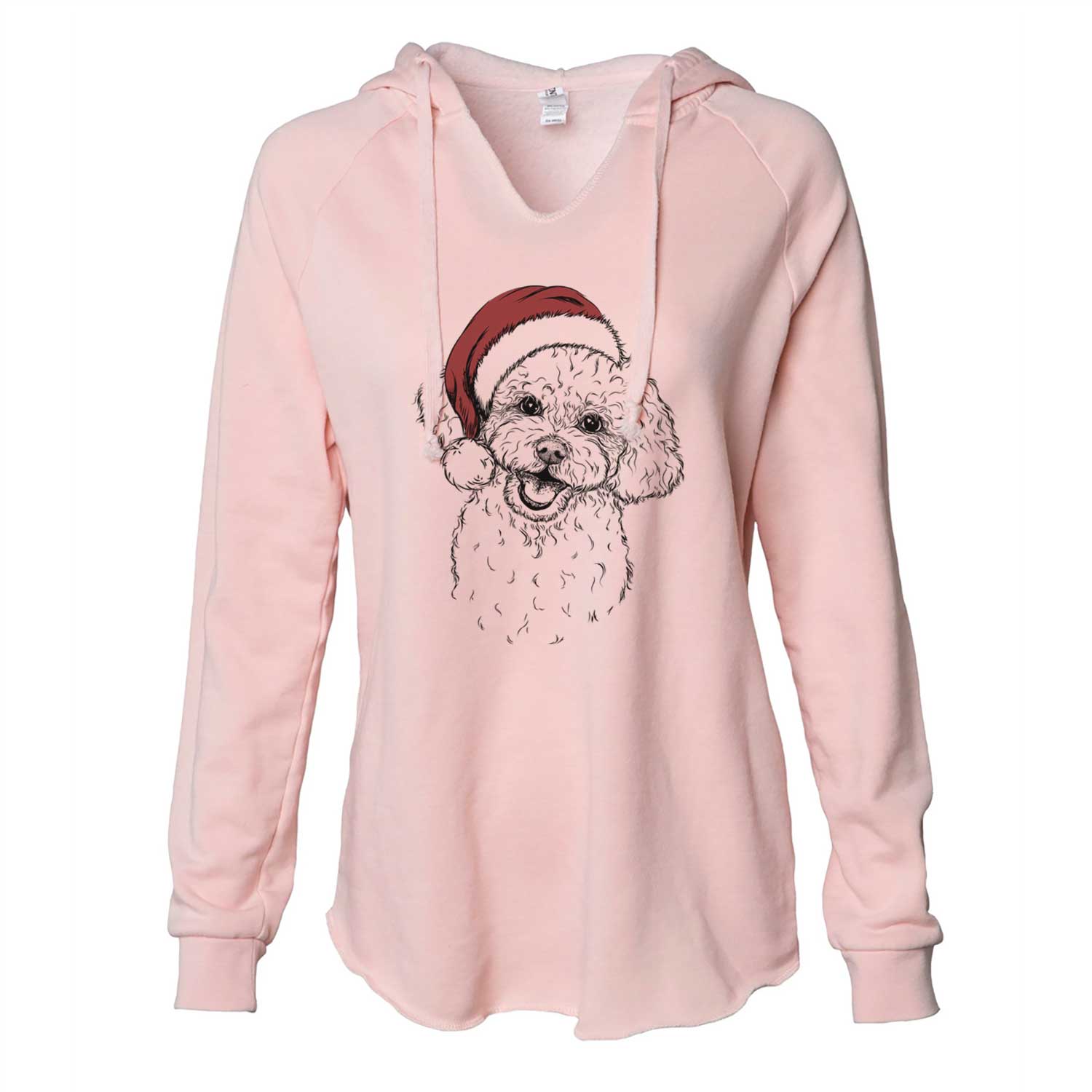 Caesar the Bichon Frise - Cali Wave Hooded Sweatshirt