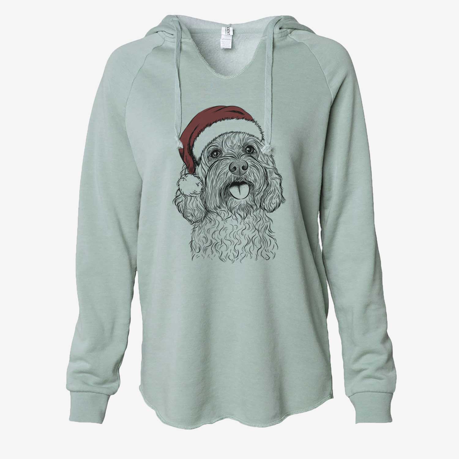 Cali the Cavapoo - Cali Wave Hooded Sweatshirt