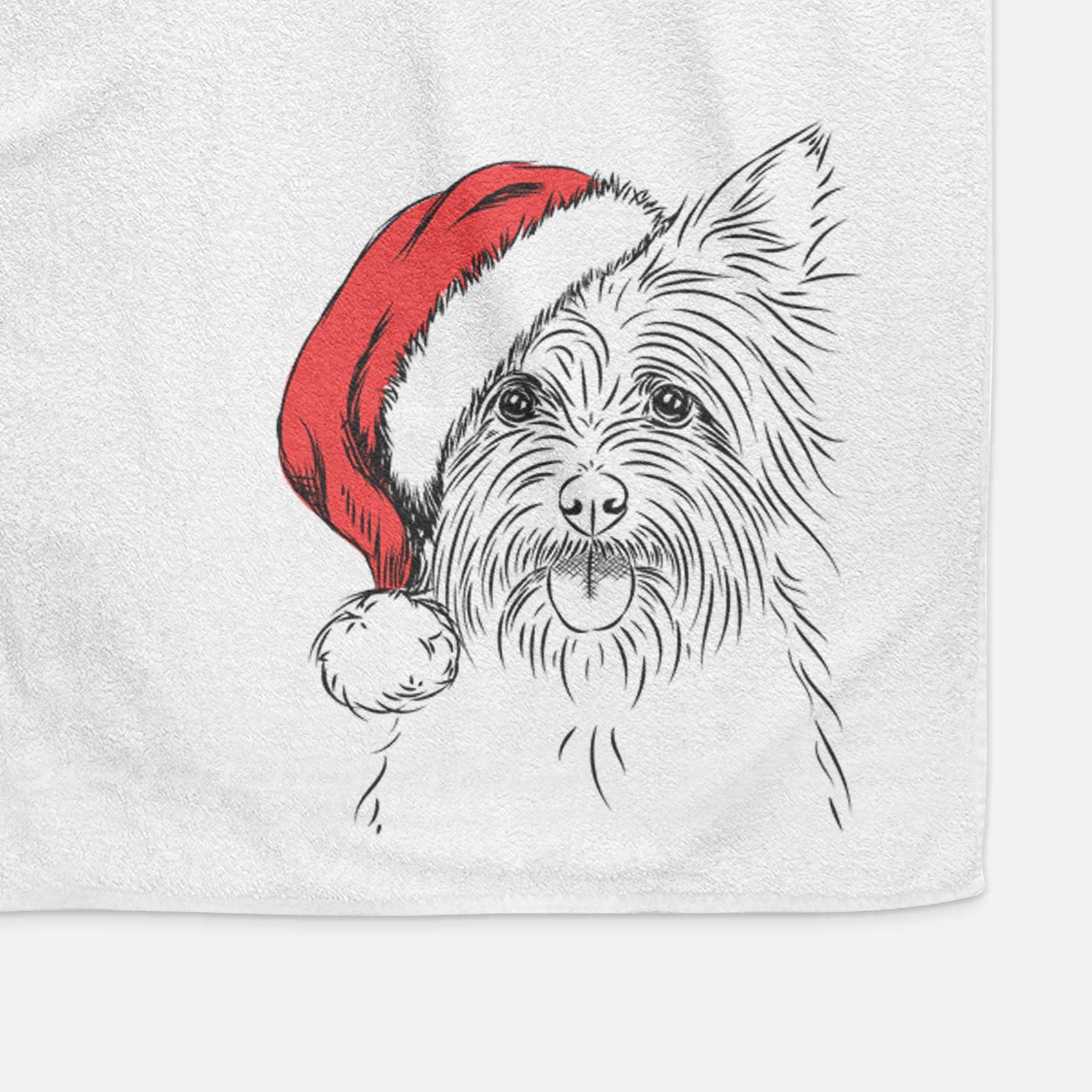 Calum the Cairn Terrier Decorative Hand Towel