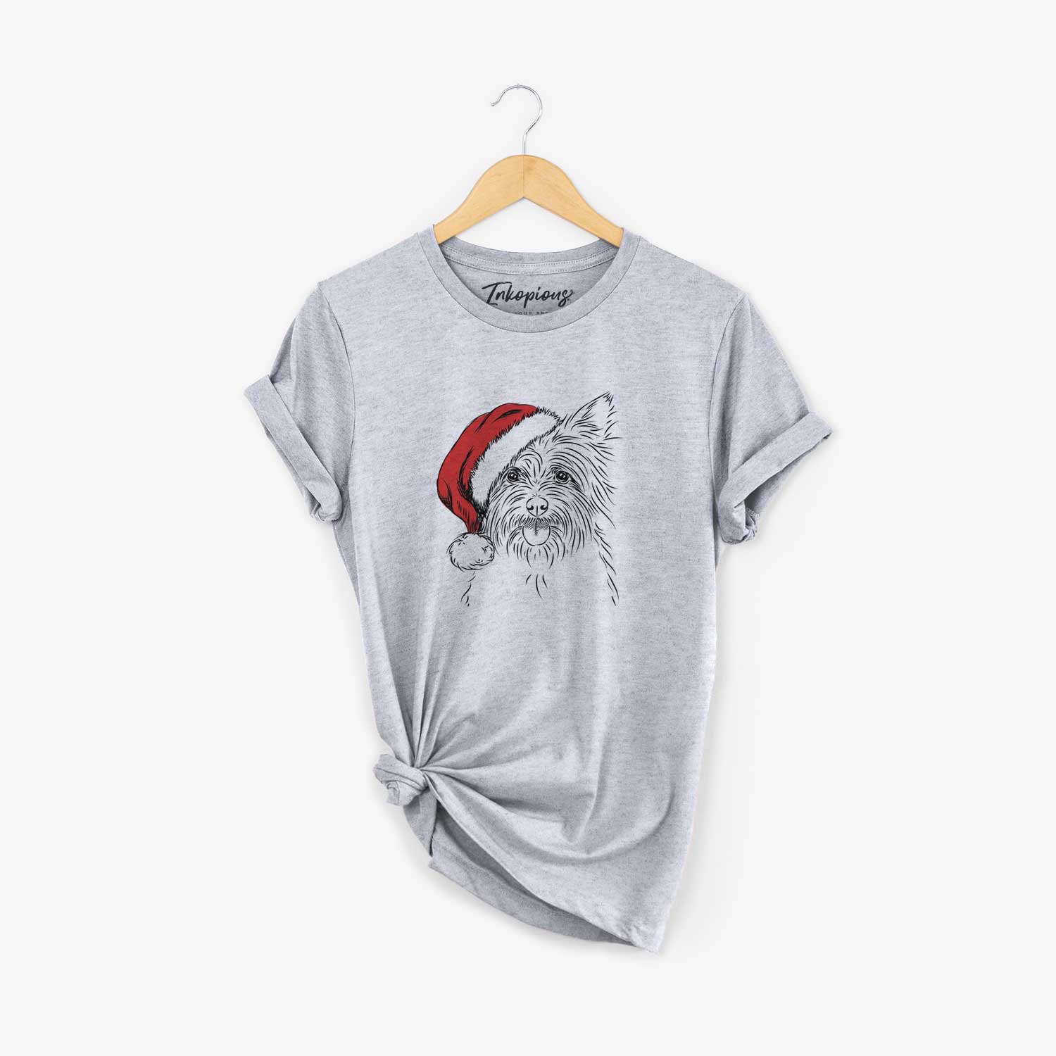 Santa Calum the Cairn Terrier - Unisex Crewneck