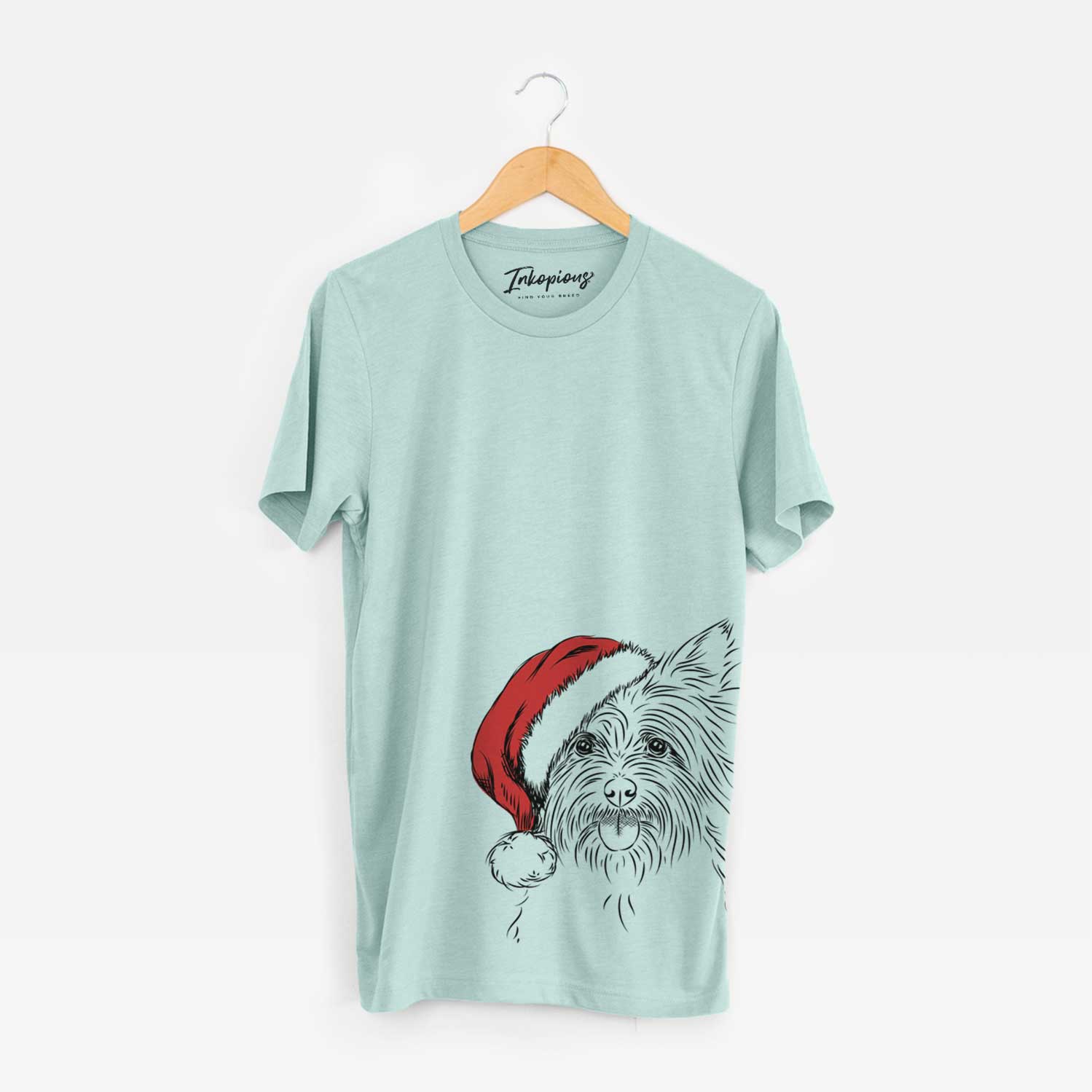 Santa Calum the Cairn Terrier - Unisex Crewneck