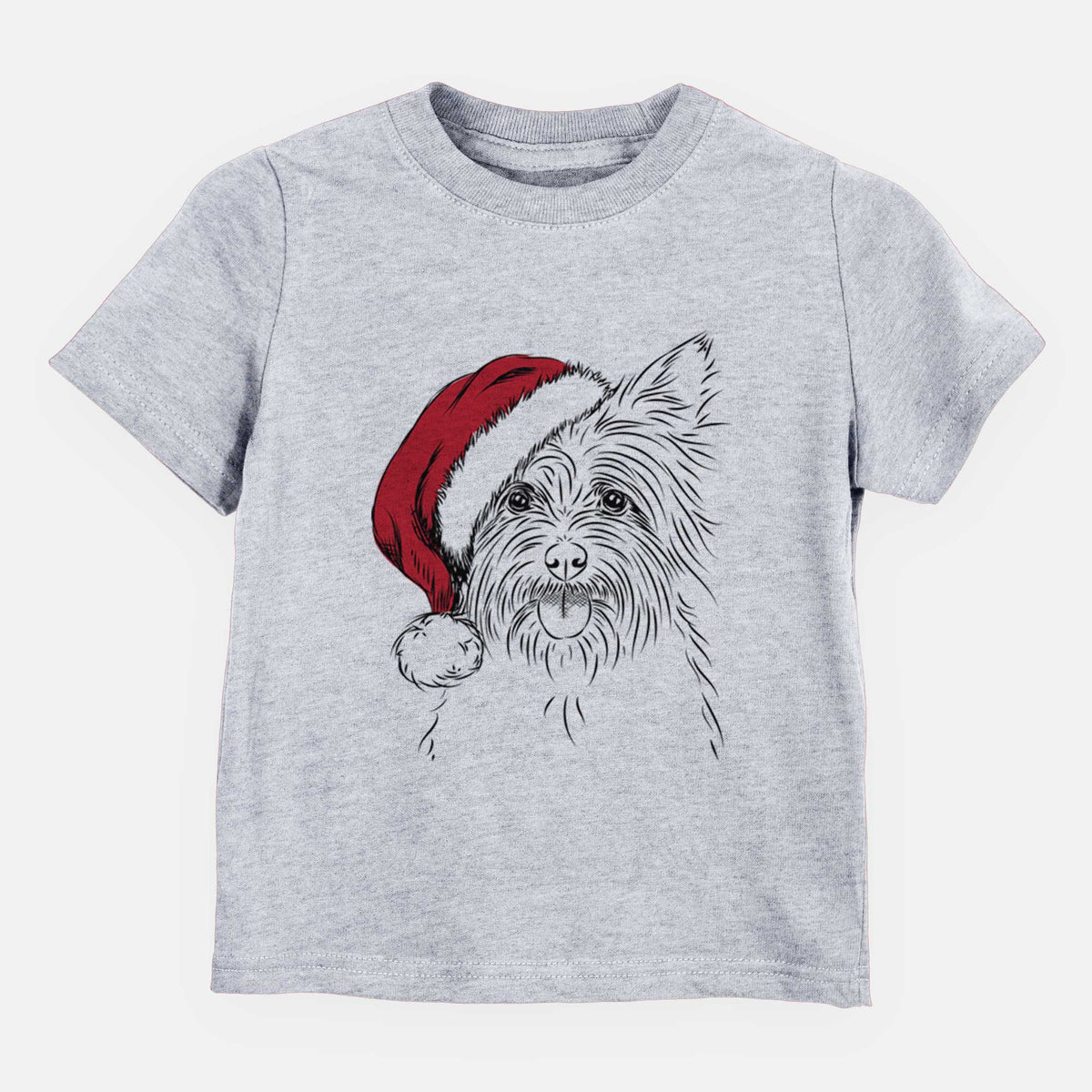 Santa Calum the Cairn Terrier - Kids/Youth/Toddler Shirt