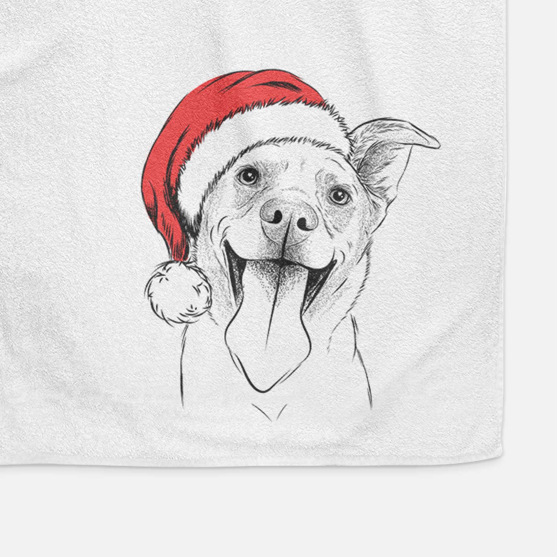 Candy the Mixed Breed Decorative Hand Towel