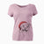 Santa Candy the Mixed Breed - Women's V-neck Shirt