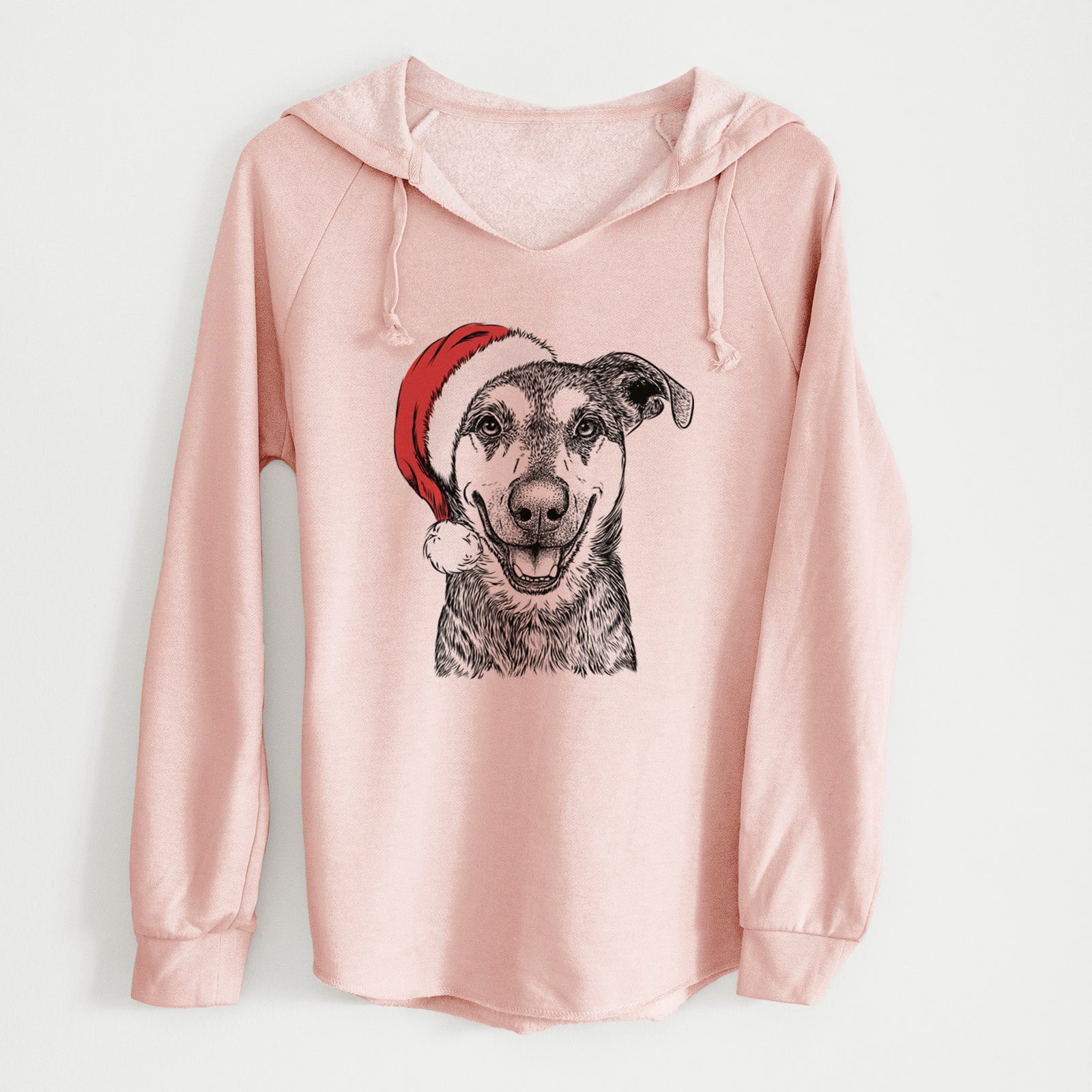 Santa Case the Mixed Breed - Cali Wave Hooded Sweatshirt